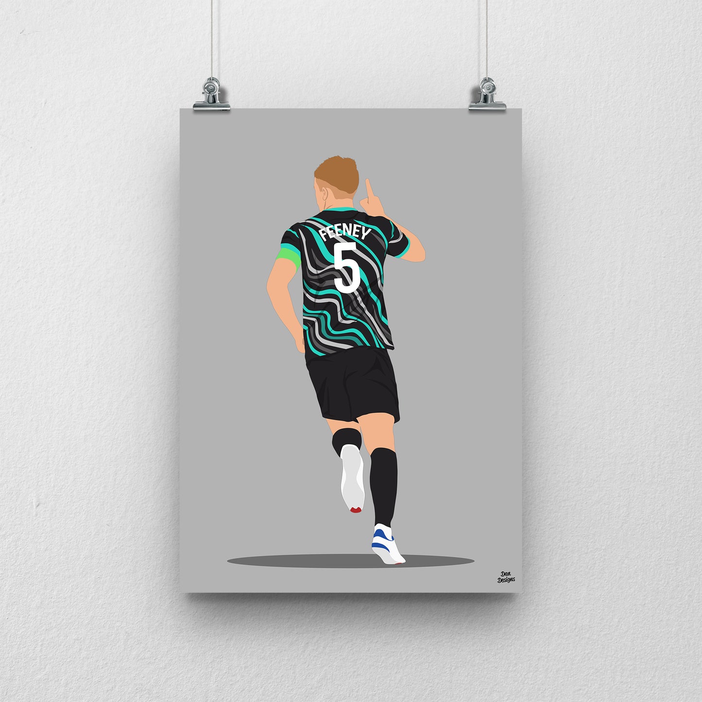 Morgan Feeney Carlisle United Print – Official Artwork