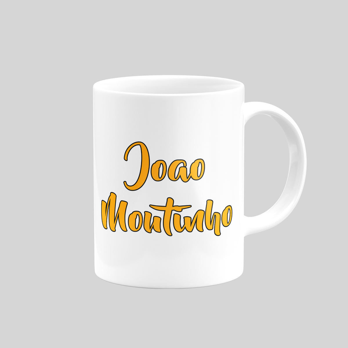 João Moutinho Wolverhampton Wanderers mug – reverse name design