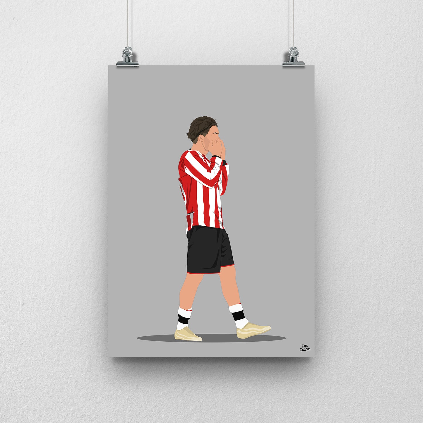 Callum O’Hare Print – Sheffield United Football Artwork