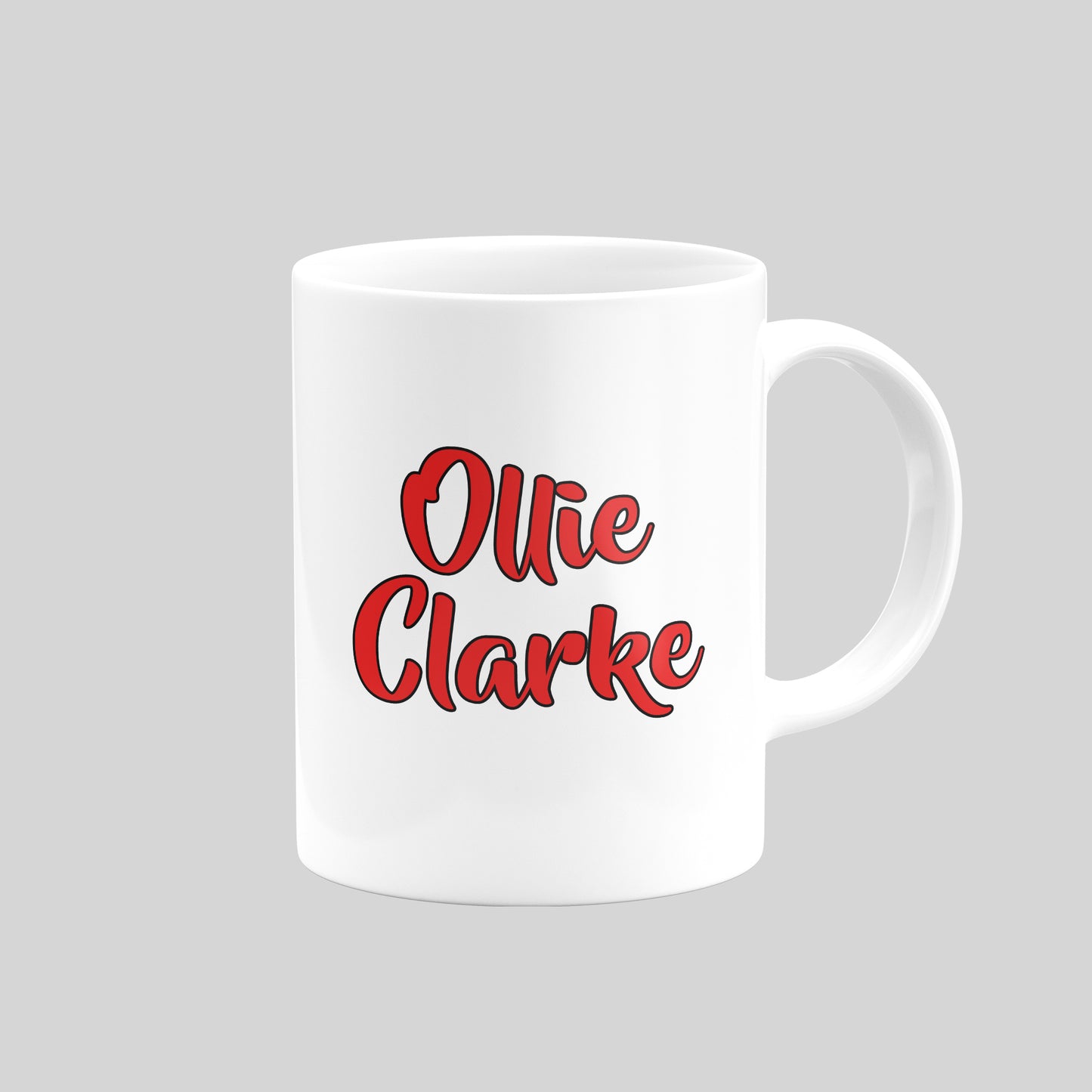 Ollie Clarke Mug – Swindon Town Football Artwork
