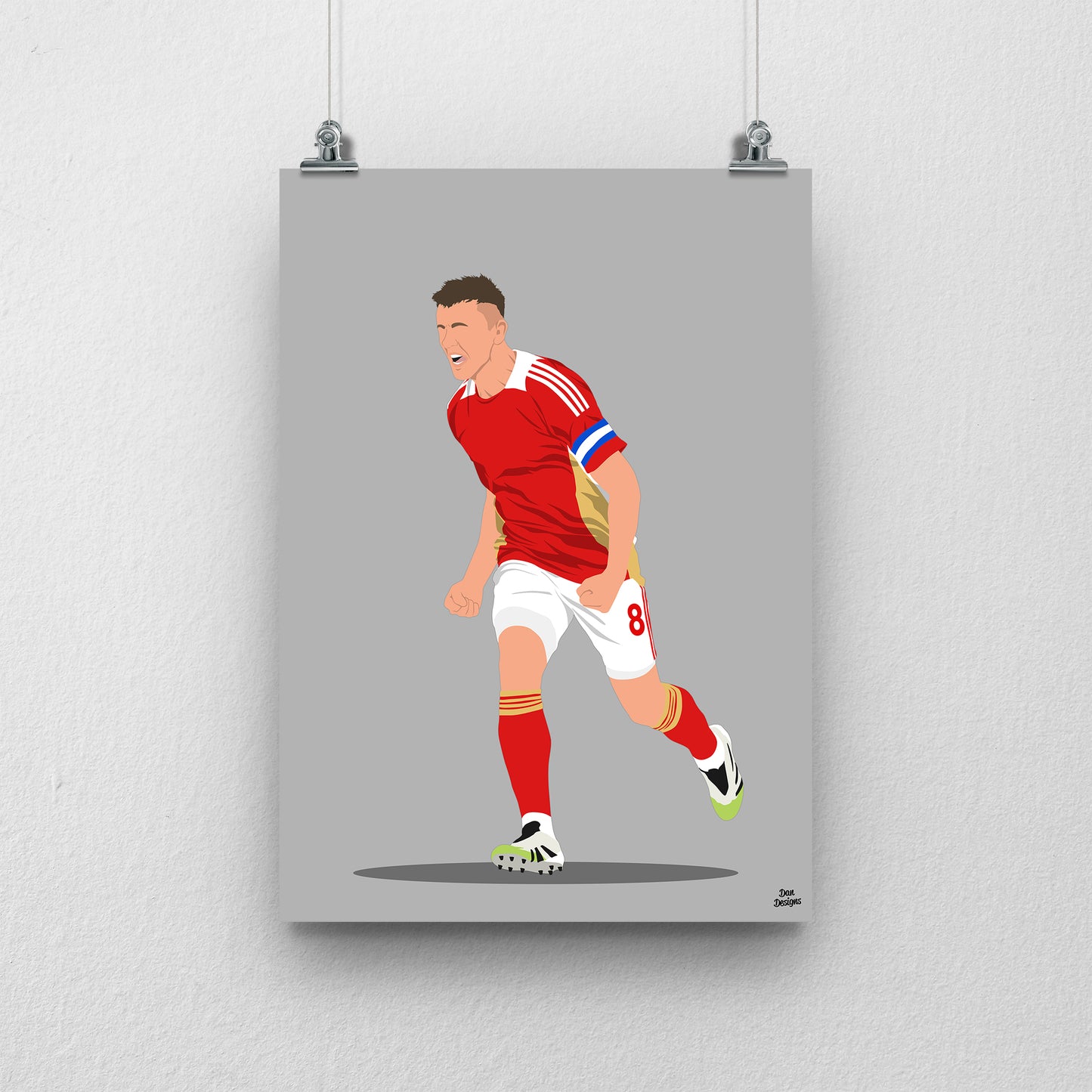 Ollie Clarke Print – Swindon Town Football Artwork