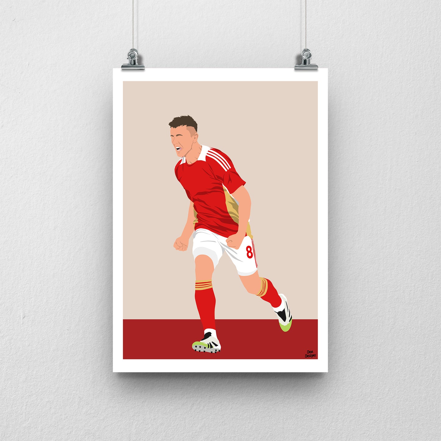 Ollie Clarke Print – Swindon Town Football Artwork
