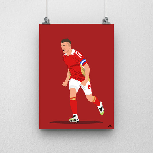 Ollie Clarke Print – Swindon Town Football Artwork