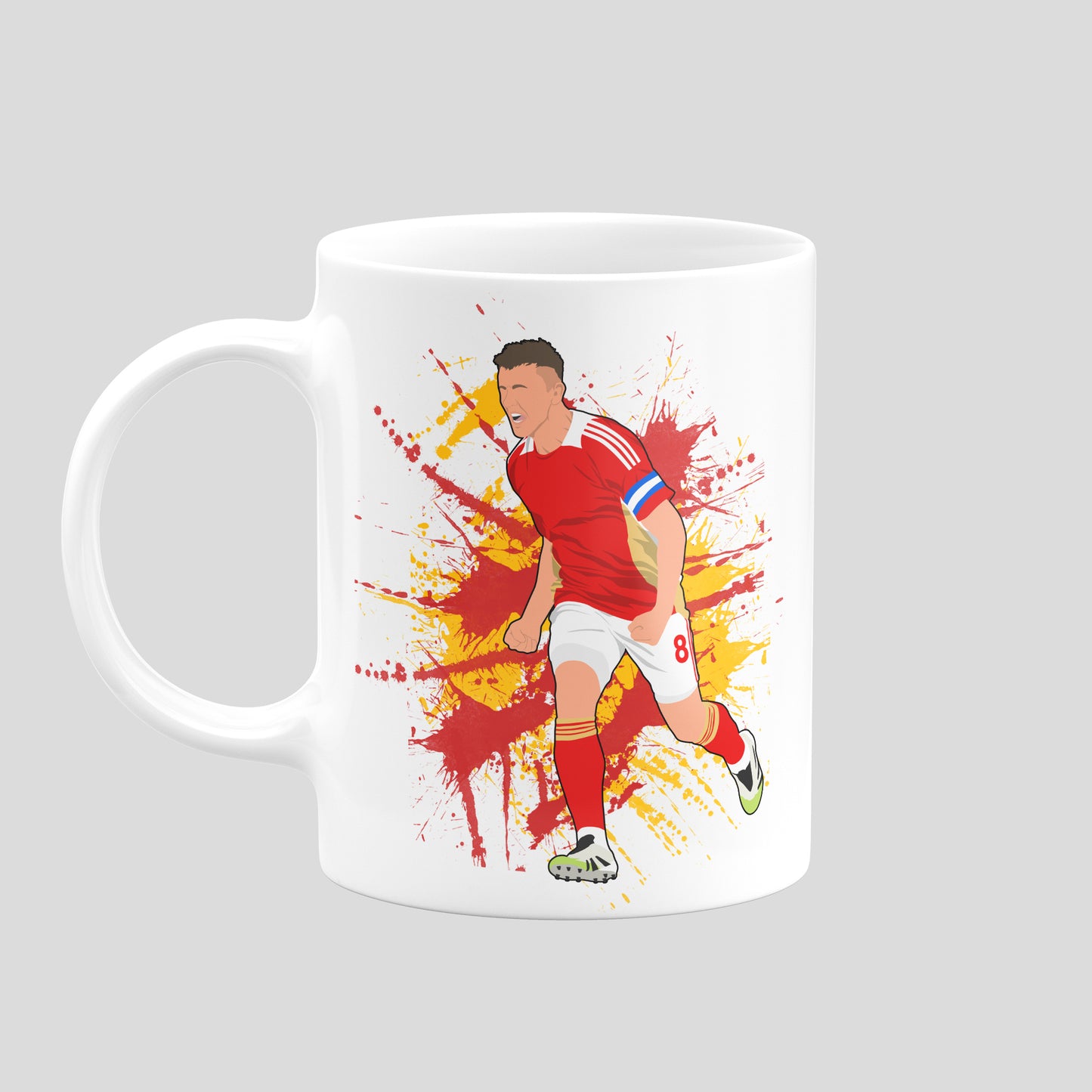Ollie Clarke Mug – Swindon Town Football Artwork