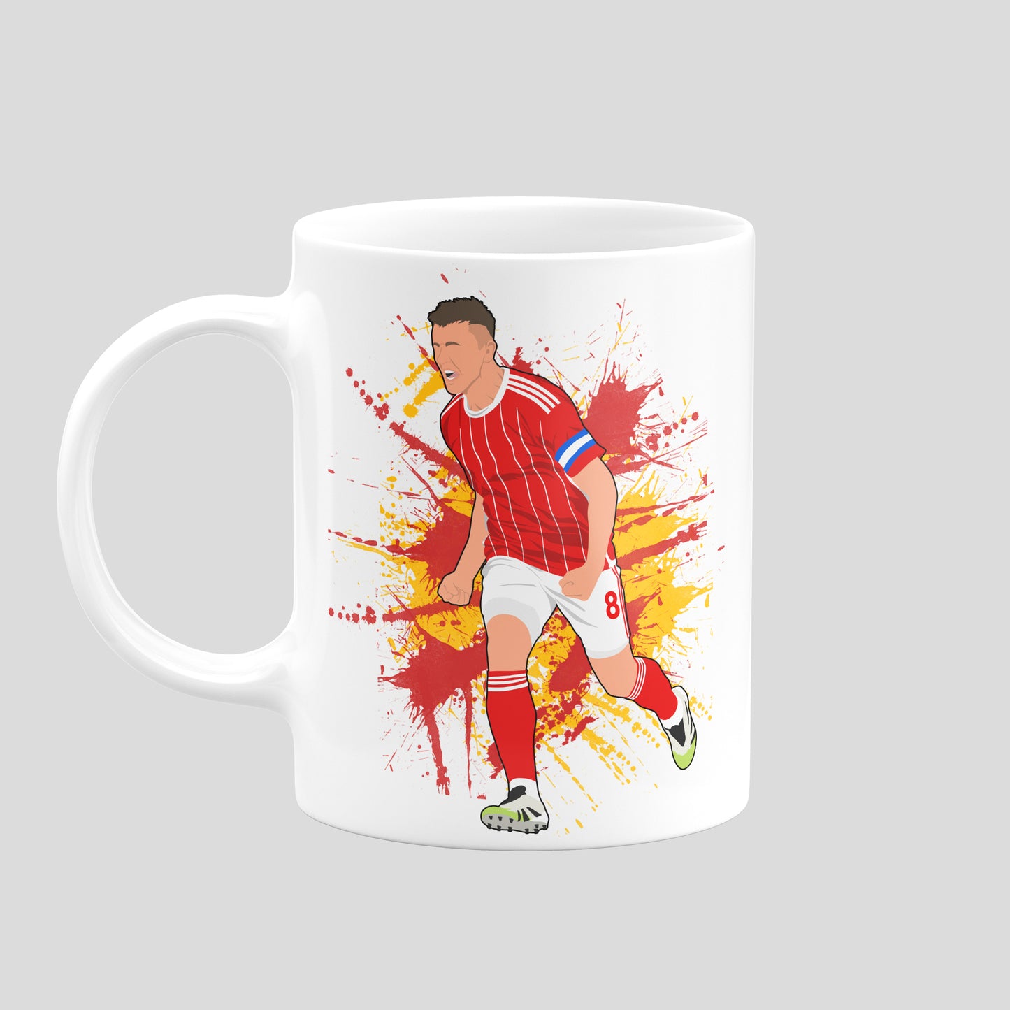 Ollie Clarke Mug – Swindon Town Football Artwork