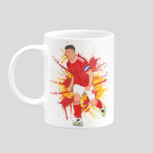 Ollie Clarke Mug – Swindon Town Football Artwork