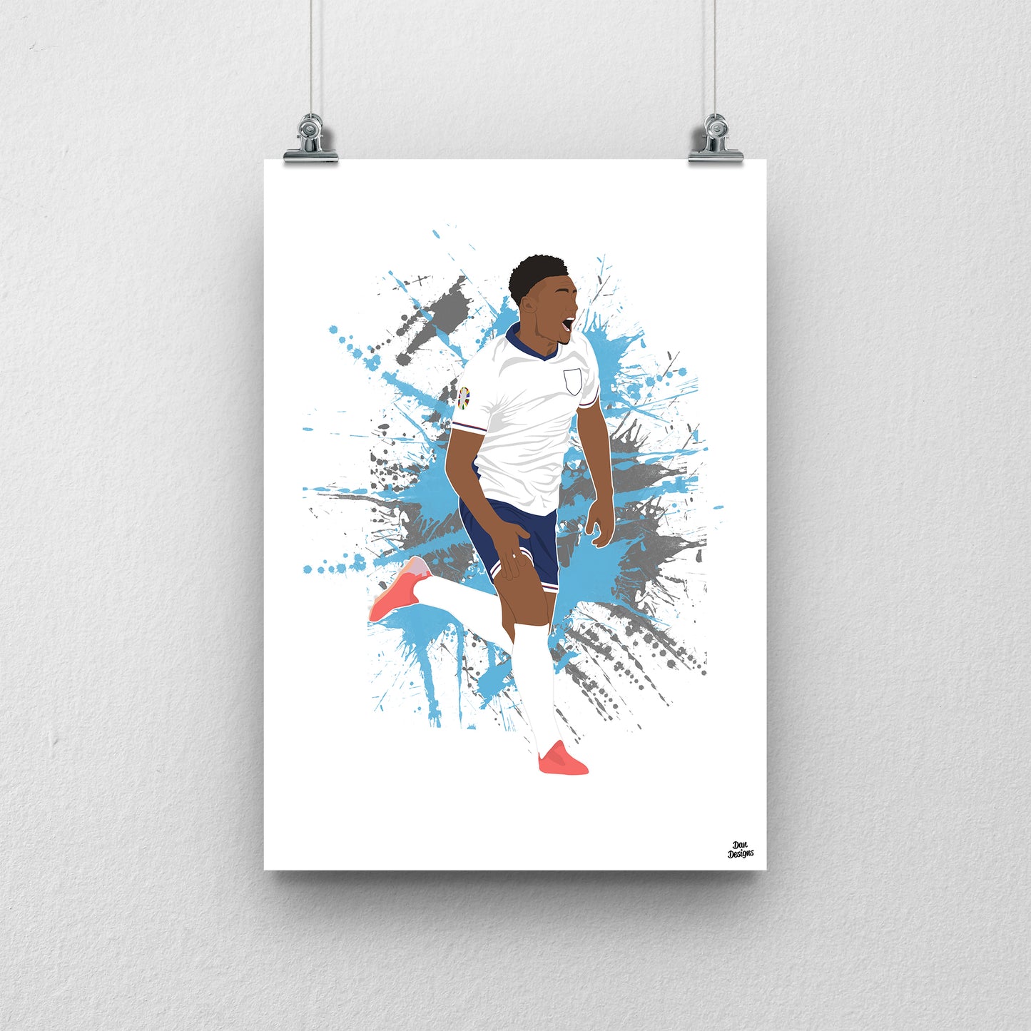 Ollie Watkins England Print