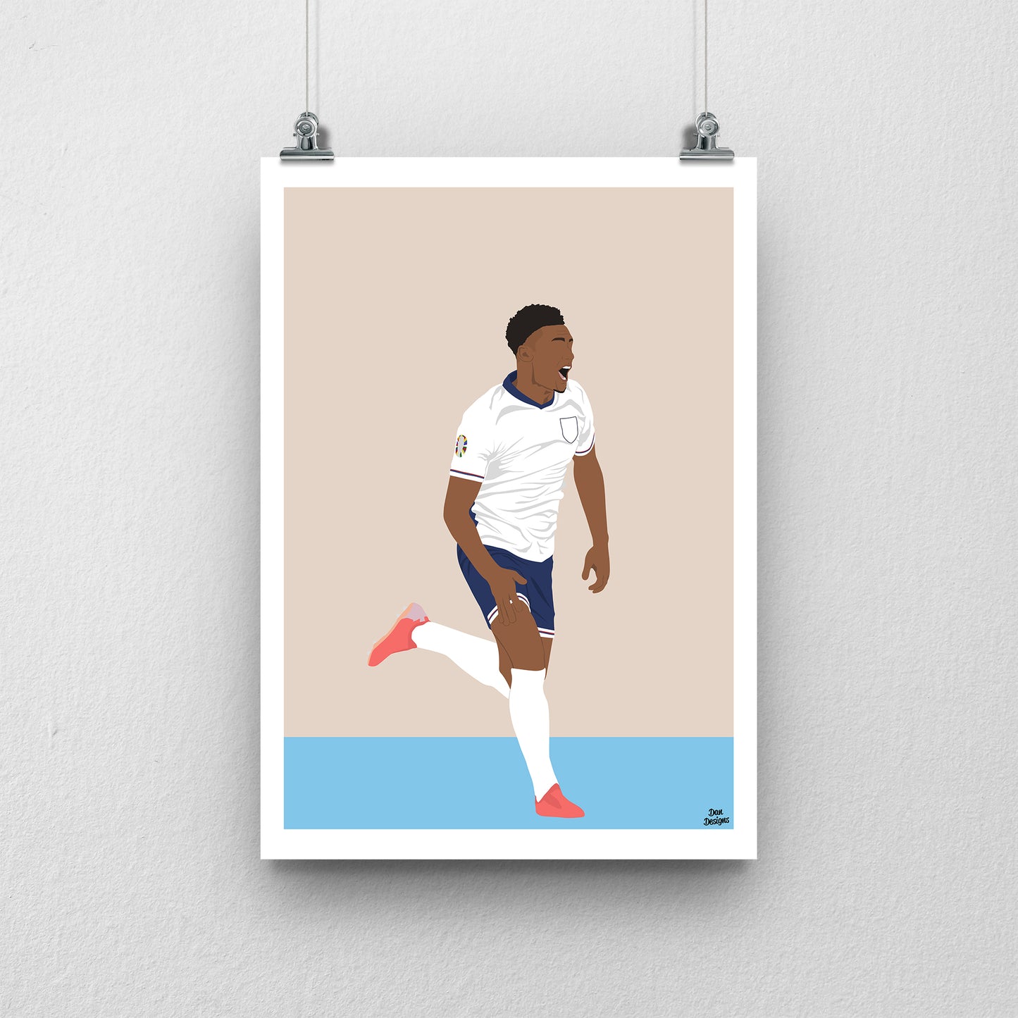 Ollie Watkins England Print