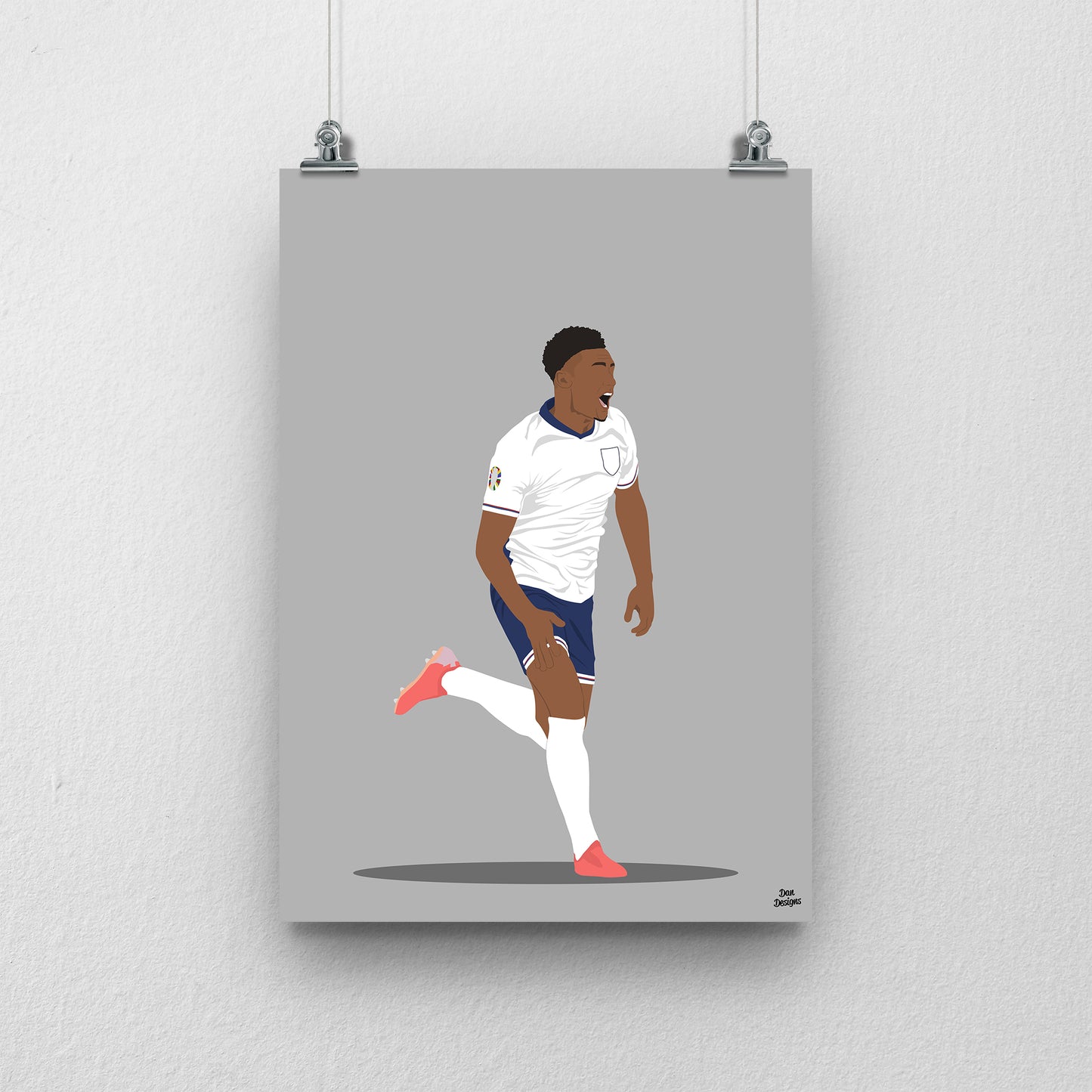 Ollie Watkins England Print