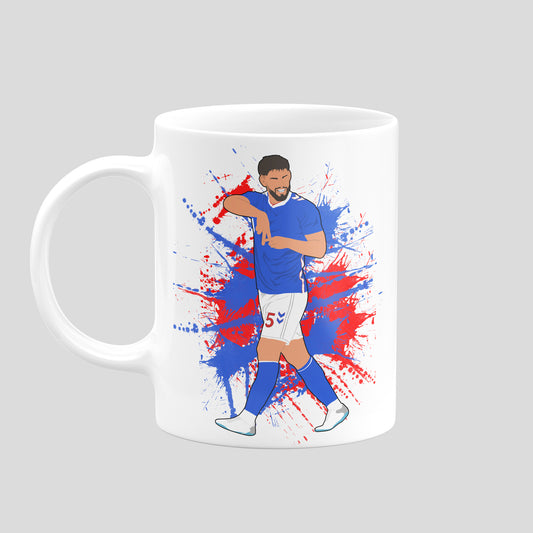 Omar Alderete Sunderland Mug – Football Artwork Design
