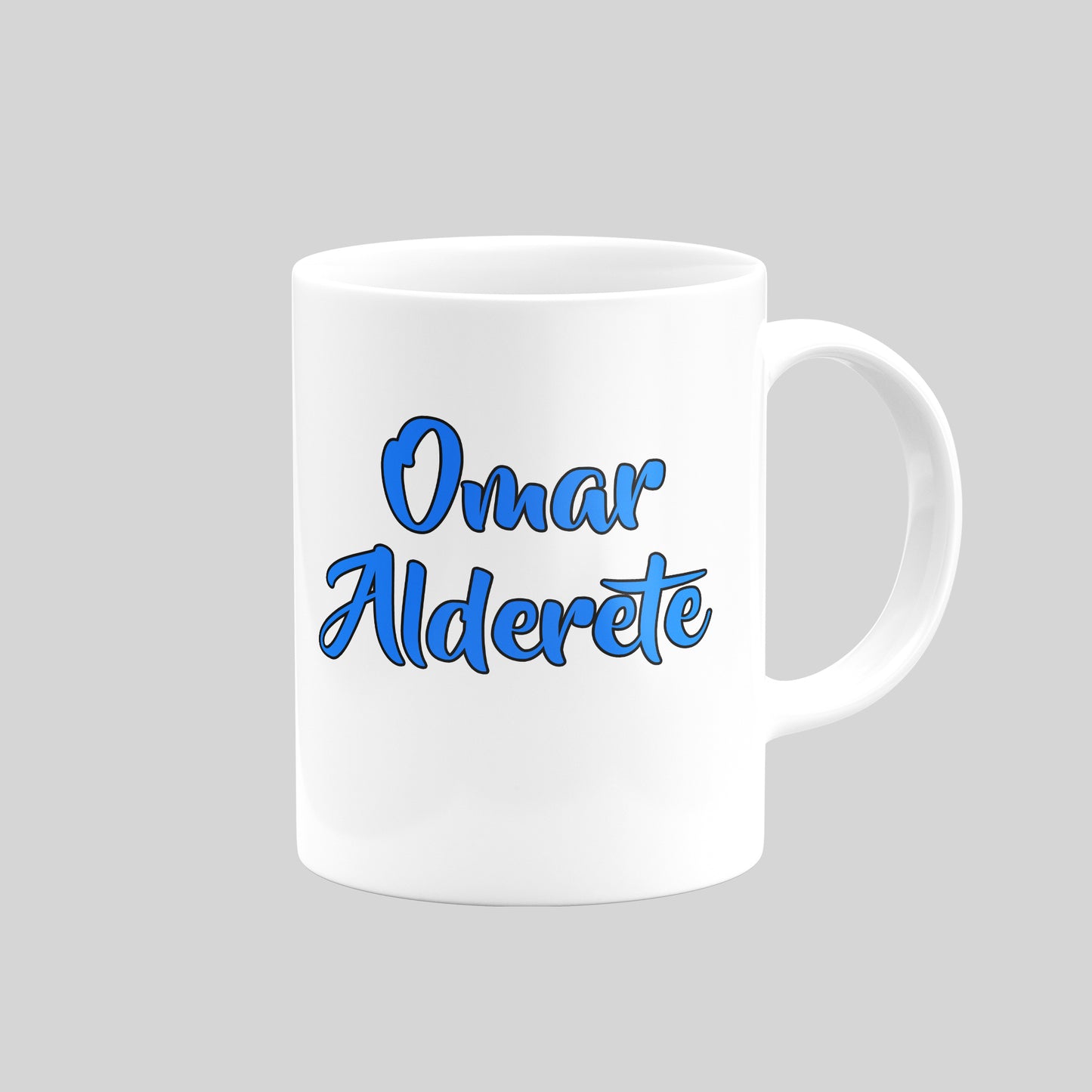Omar Alderete Sunderland Mug – Football Artwork Design