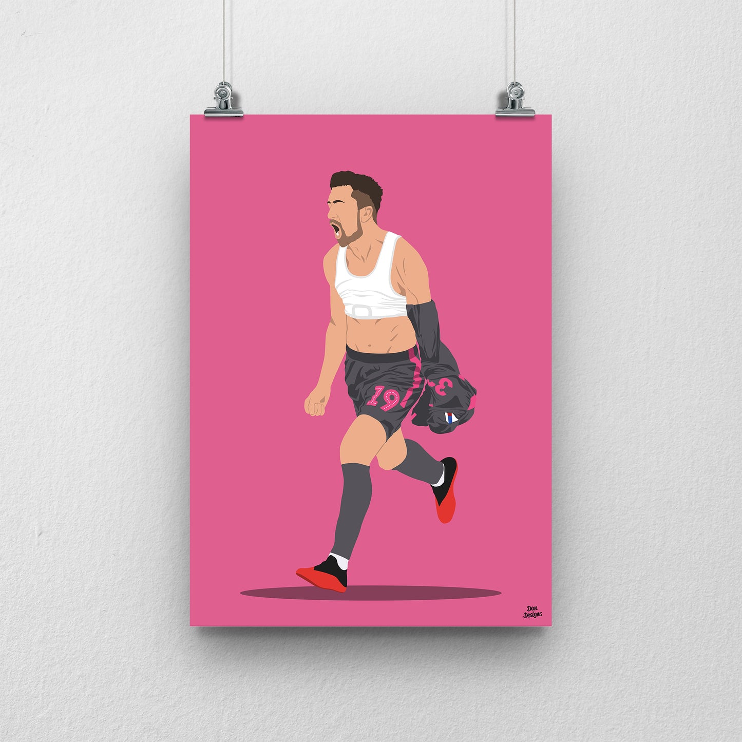 Pablo Hernandez Leeds Print – Football Poster