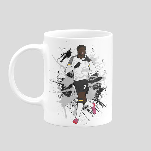 Patrick Agyemang Mug –  Derby County Striker Artwork