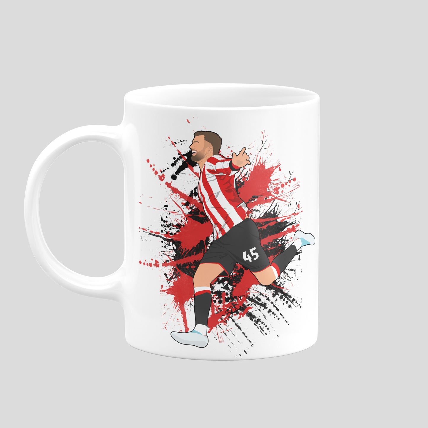 Patrick Bamford Mug – Sheffield United Football Artwork