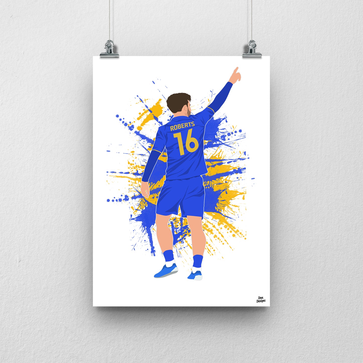 Patrick Roberts Print – Birmingham City Artwork