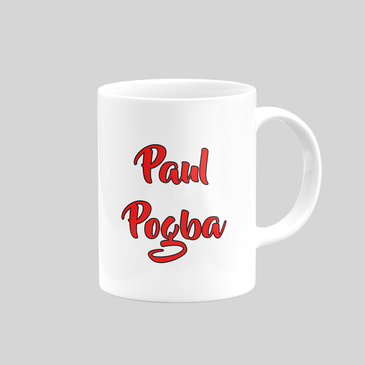 Paul Pogba Manchester United mug – reverse design