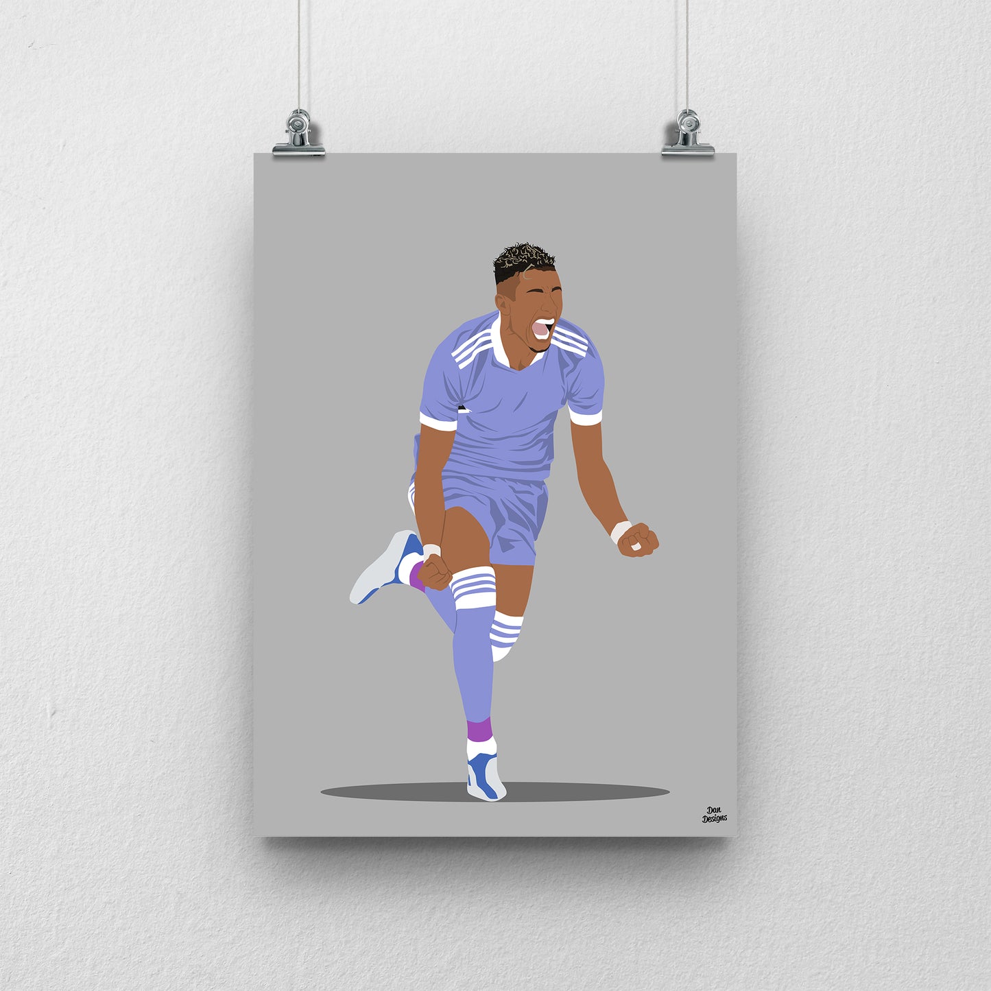 Raphinha Leeds Print – Football Poster