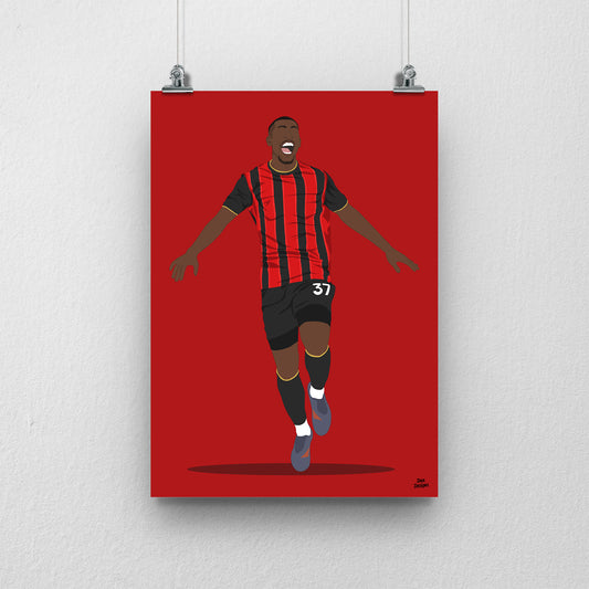 Rayan Bournemouth Print – Football Poster
