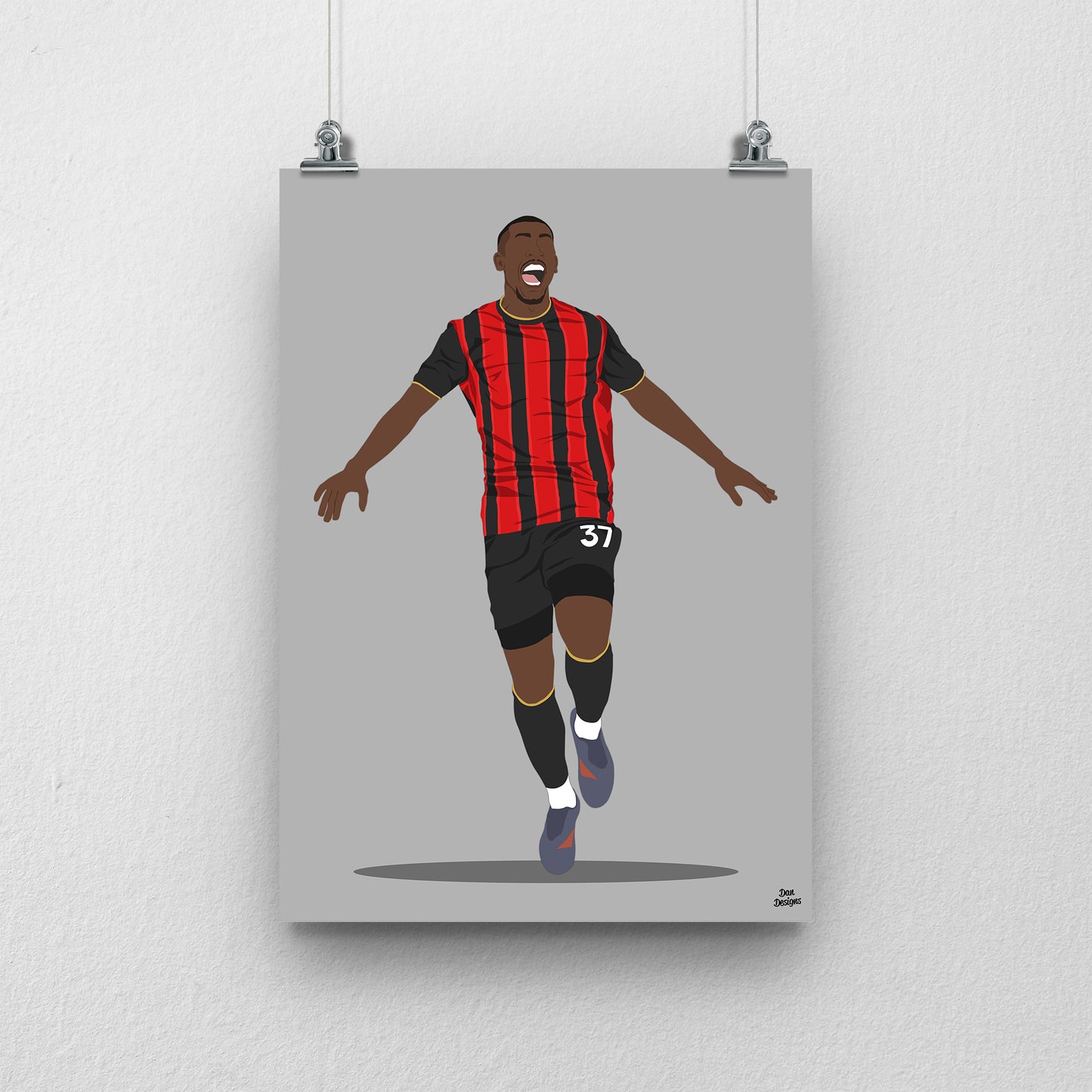 Rayan Bournemouth Print – Football Poster