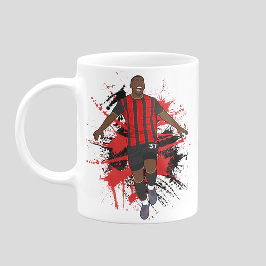 Rayan Bournemouth mug – original celebration artwork