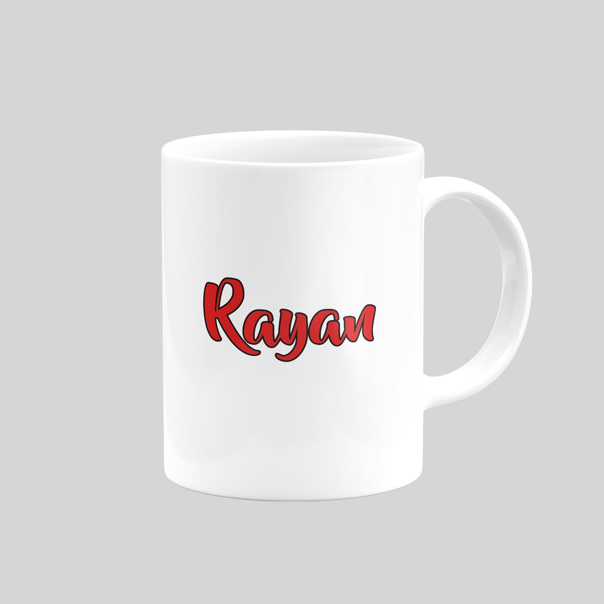 Rayan Bournemouth mug – reverse name design