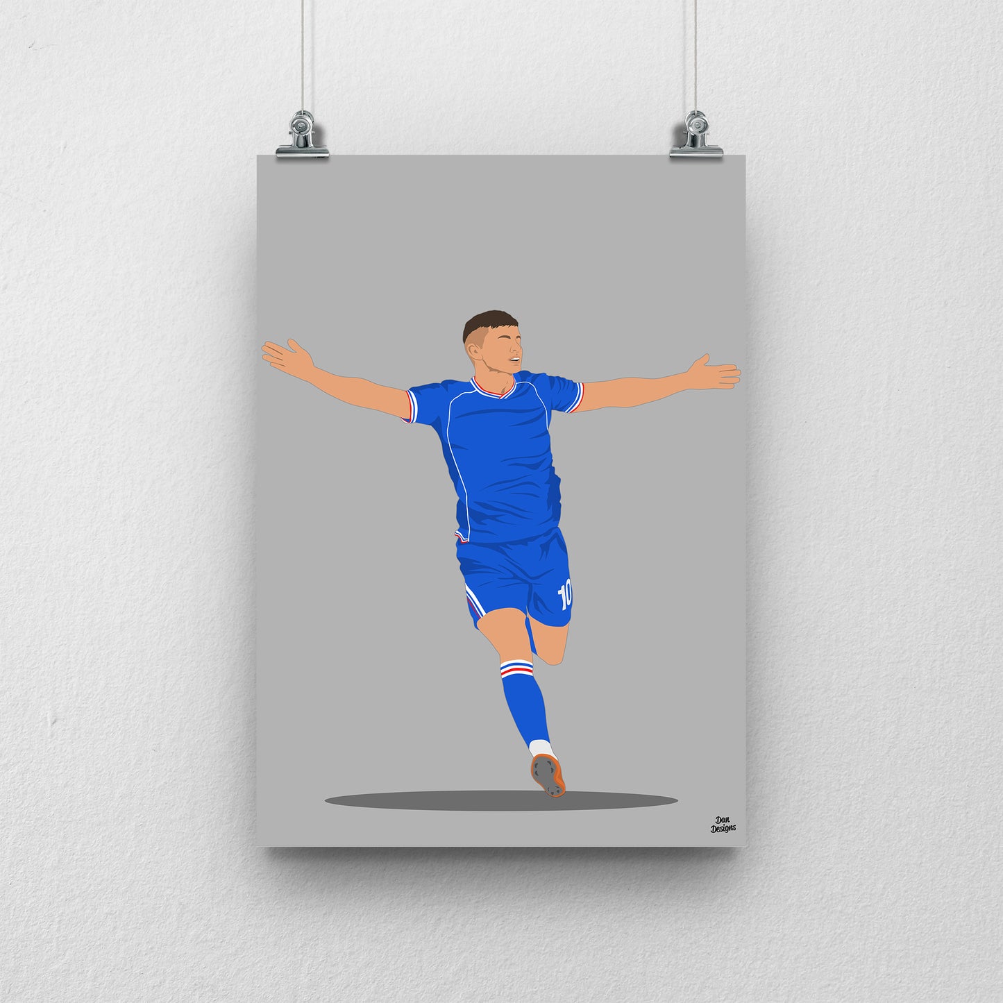 Regan Linney Carlisle United Print – Official Artwork