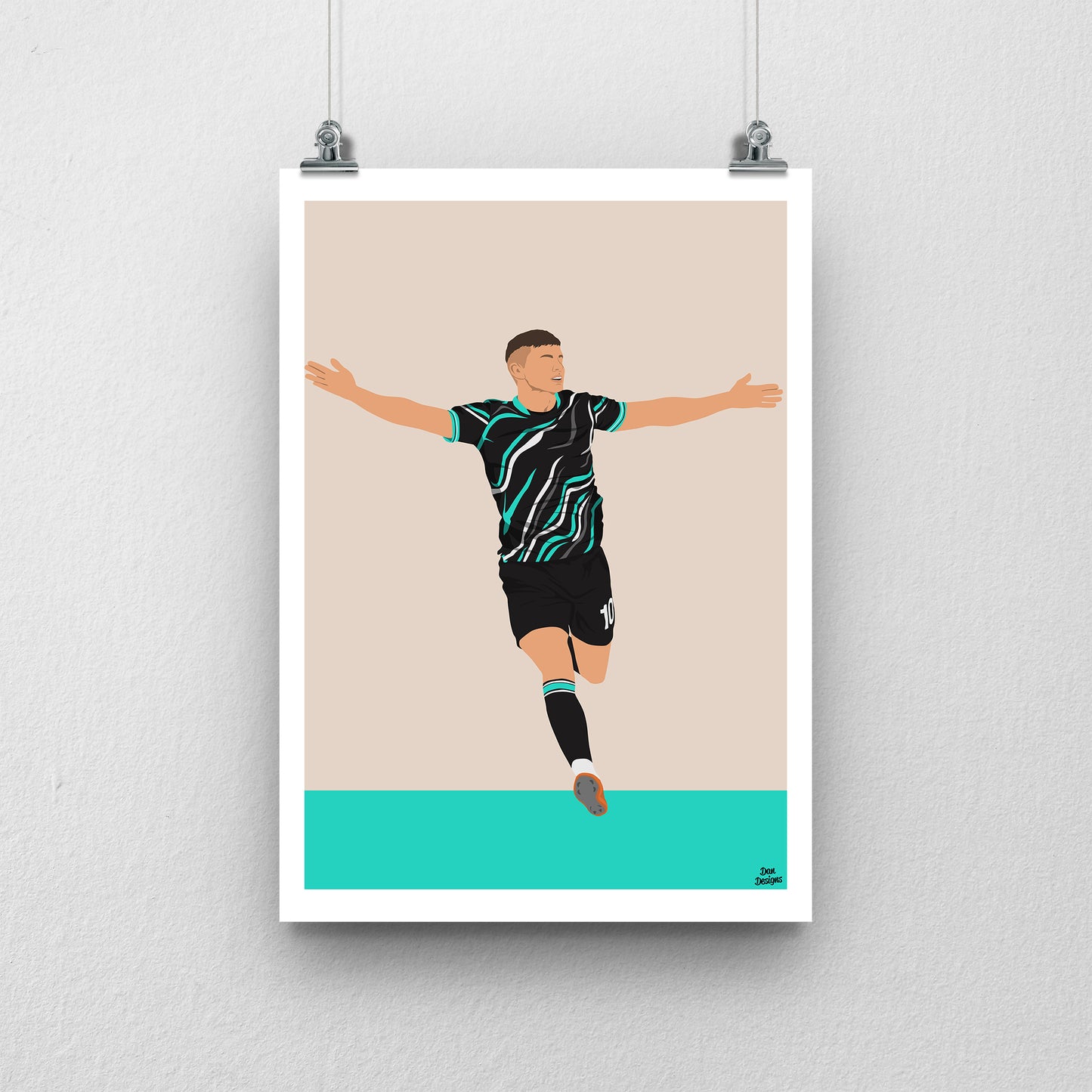 Regan Linney Carlisle United Print – Cup Comeback Official Artwork