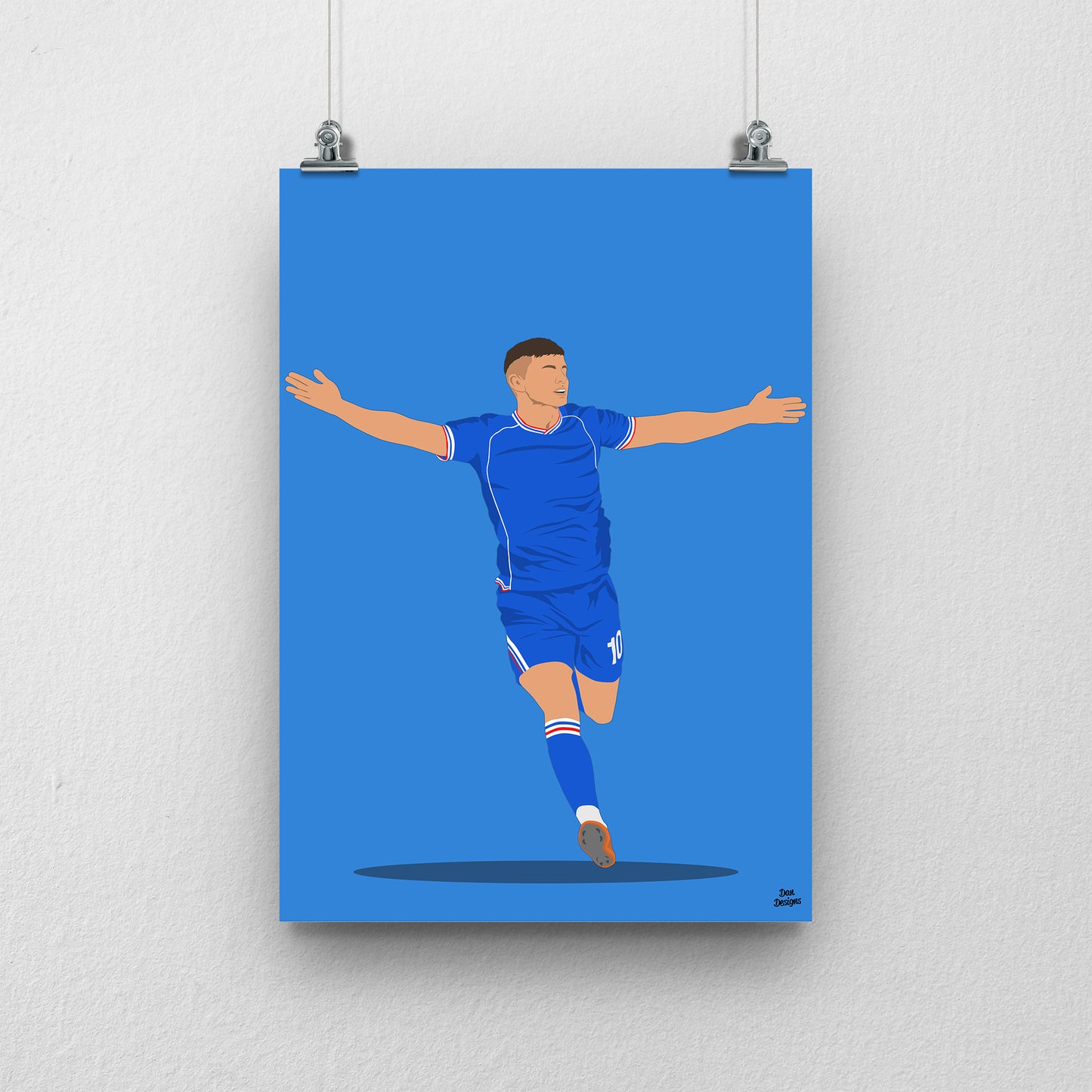 Regan Linney Carlisle United Print – Official Artwork