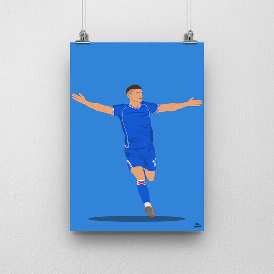 Regan Linney Carlisle United Print – Official Artwork