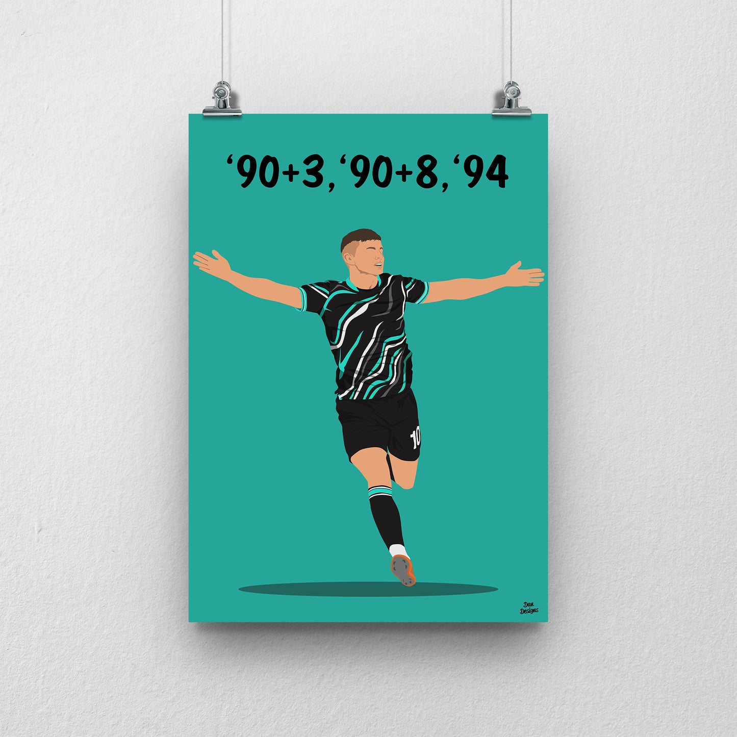 Regan Linney Carlisle United Print – Cup Comeback Official Artwork