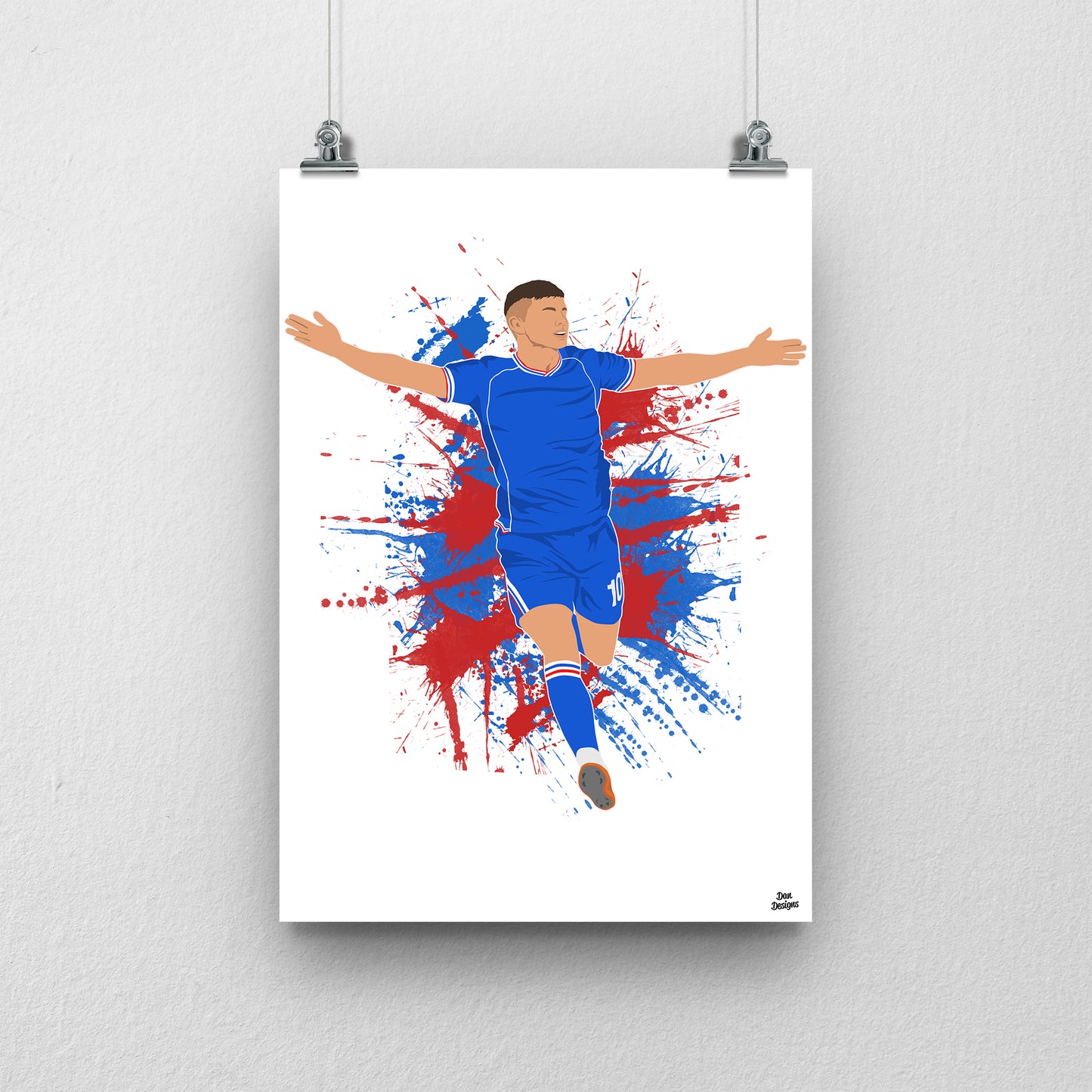 Regan Linney Carlisle United Print – Official Artwork