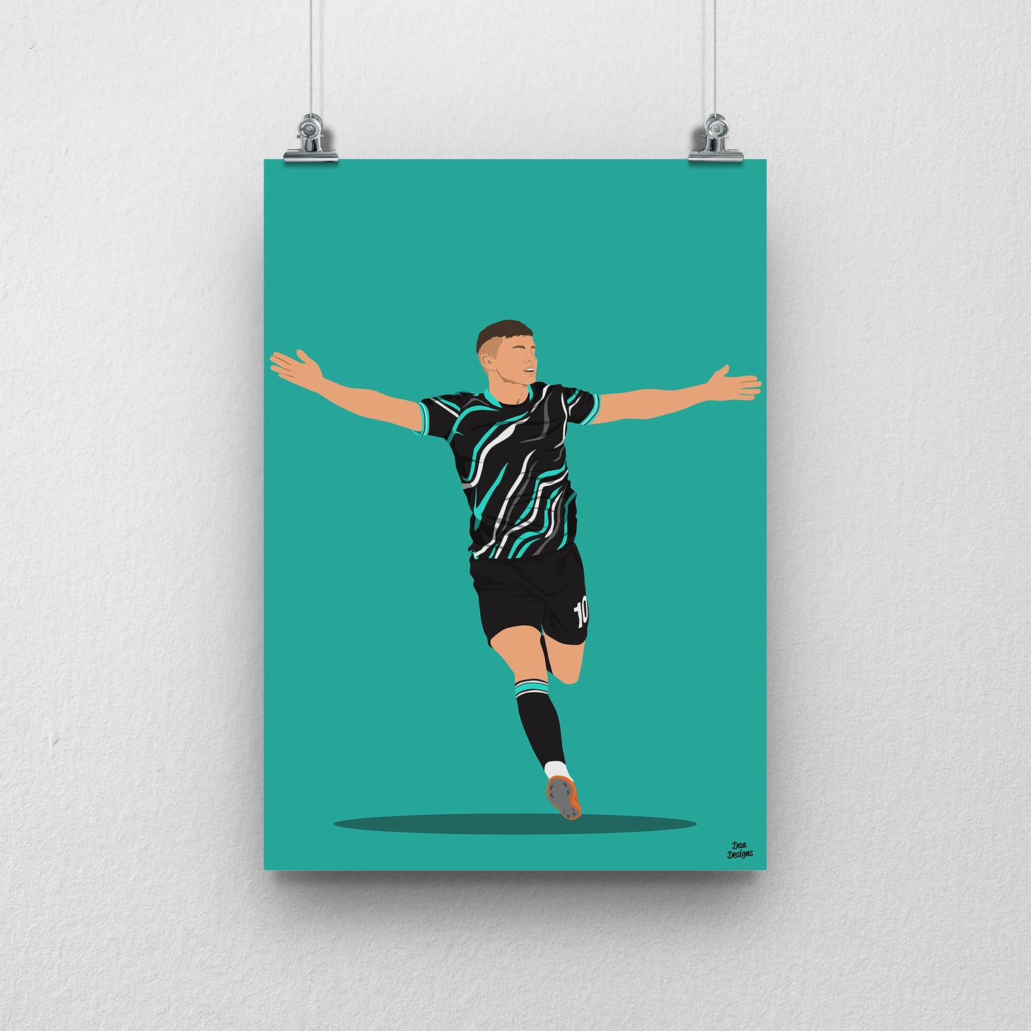 Regan Linney Carlisle United Print – Cup Comeback Official Artwork