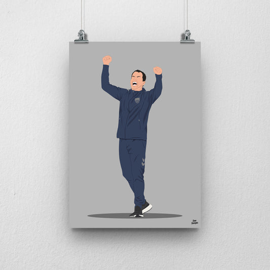 Régis Le Bris Print – Sunderland Football Poster