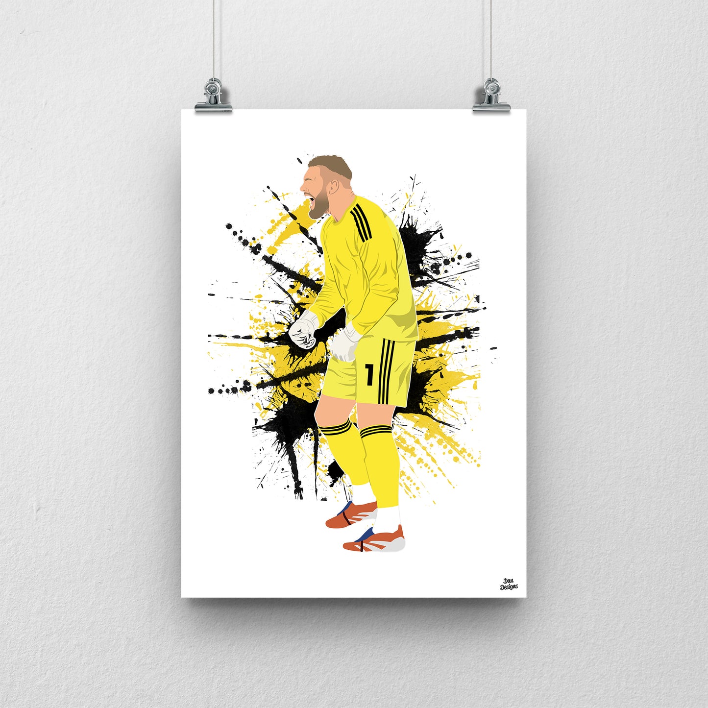 Connor Ripley Print – Swindon Town Football Artwork