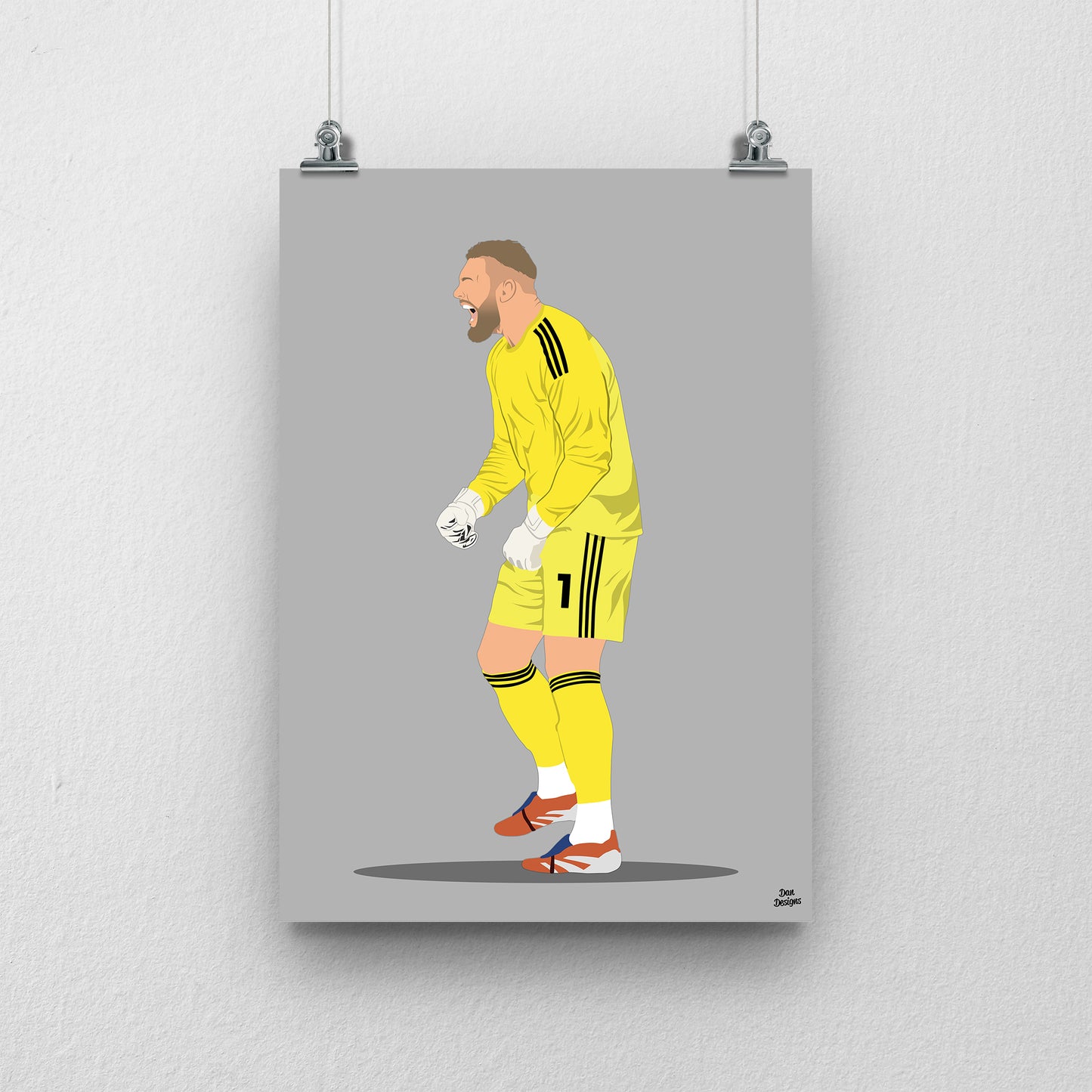Connor Ripley Print – Swindon Town Football Artwork