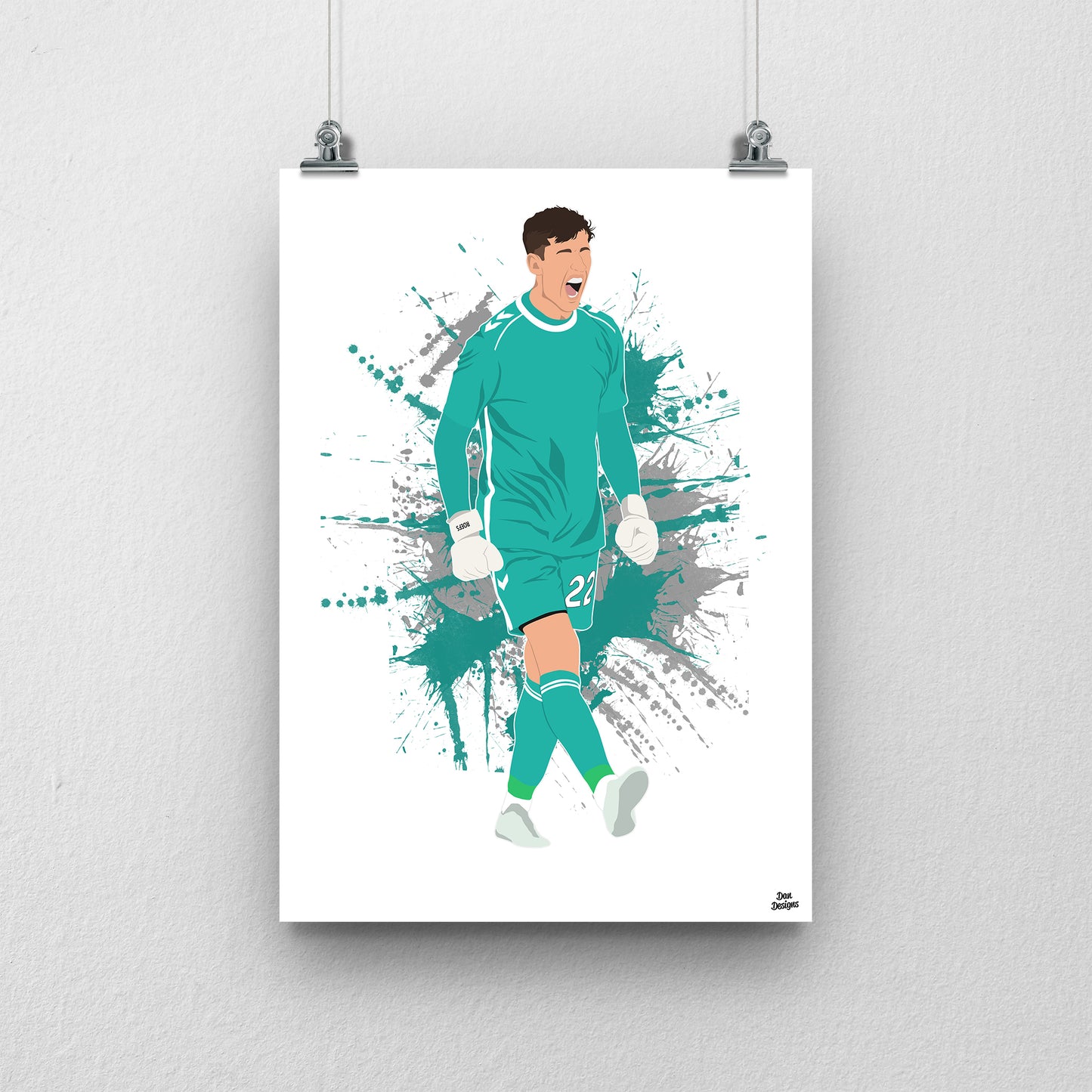 Robin Roefs Sunderland Print – Football Artwork