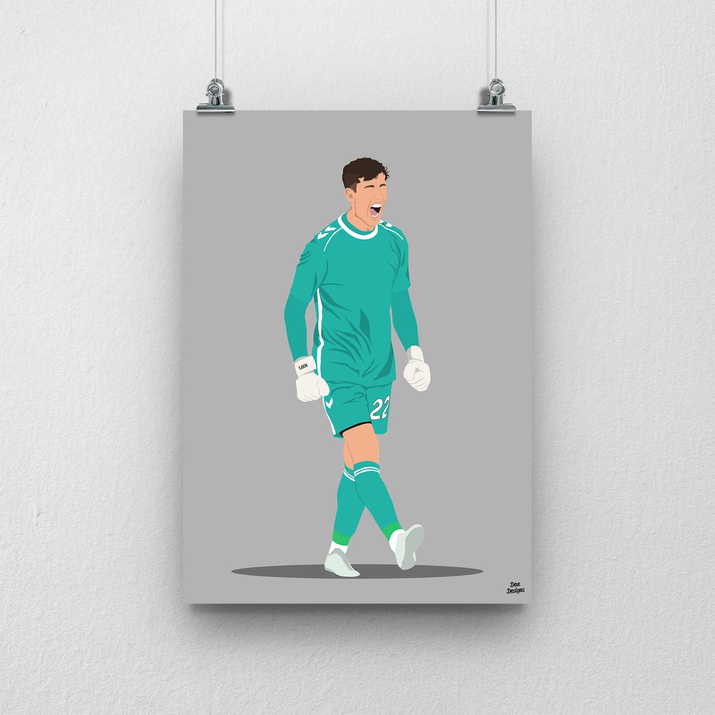 Robin Roefs Sunderland Print – Football Artwork