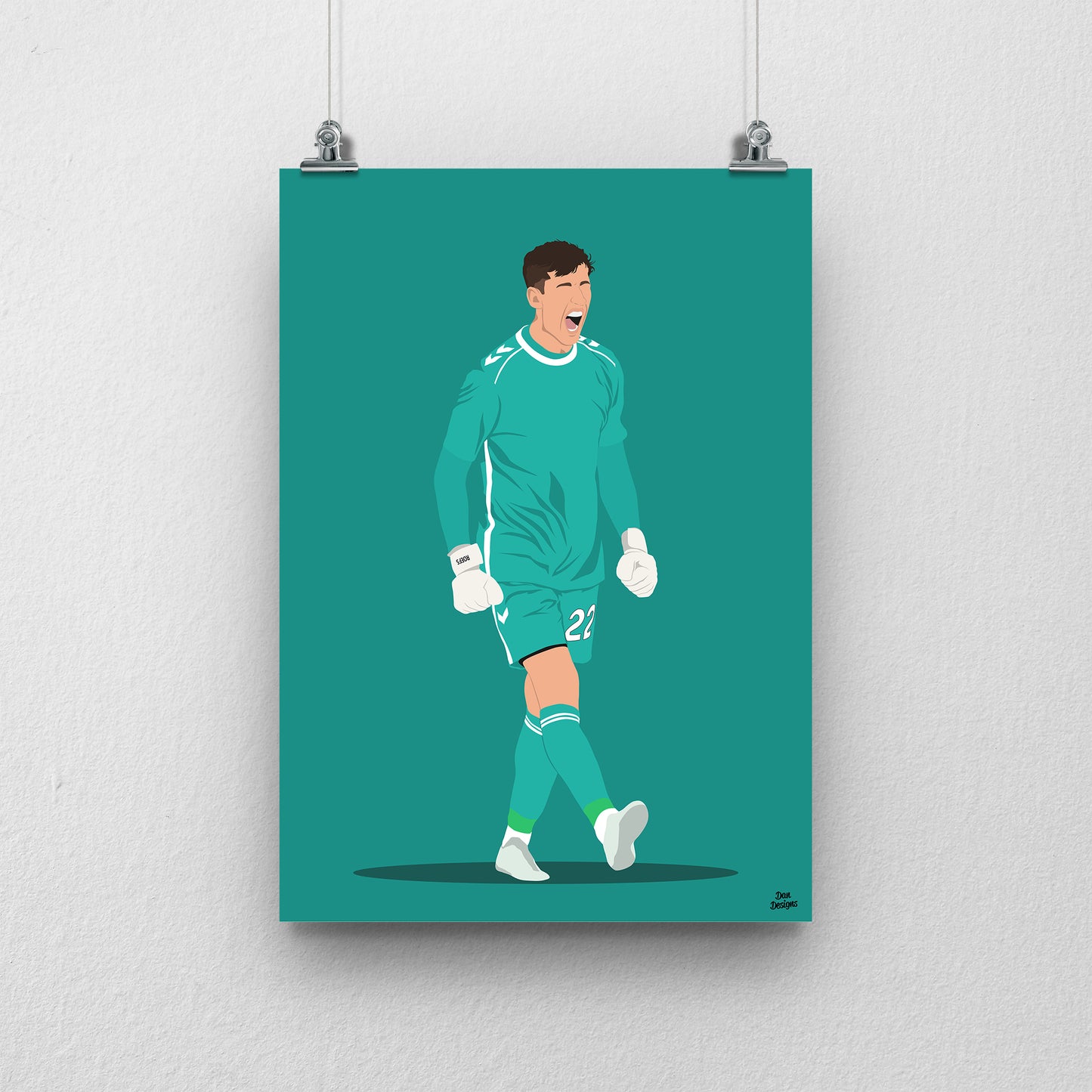 Robin Roefs Sunderland Print – Football Artwork