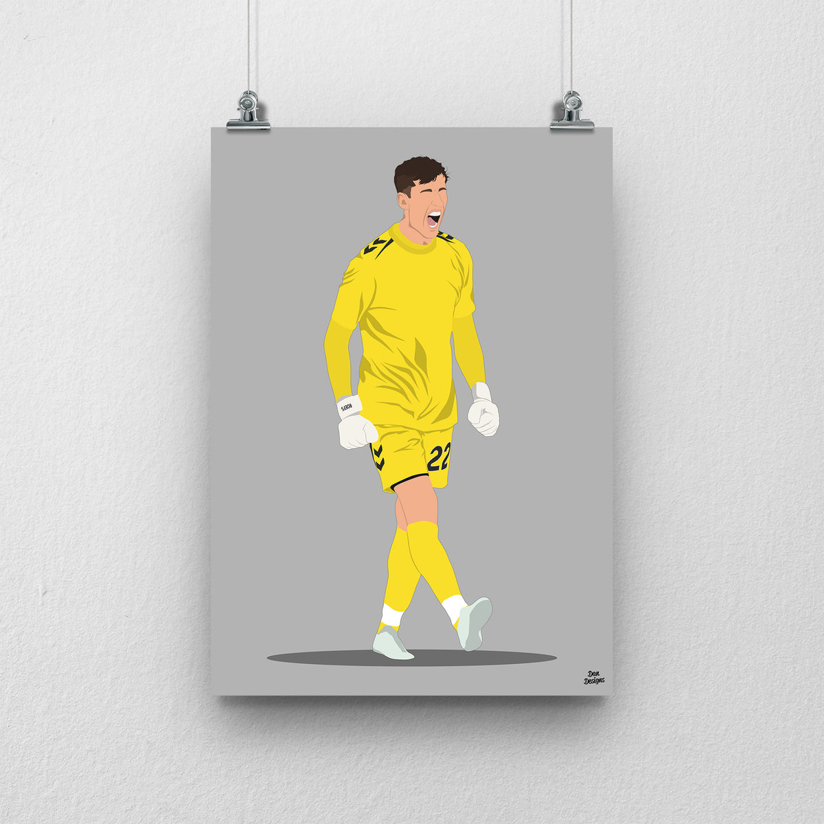 Robin Roefs Sunderland Print – Football Artwork