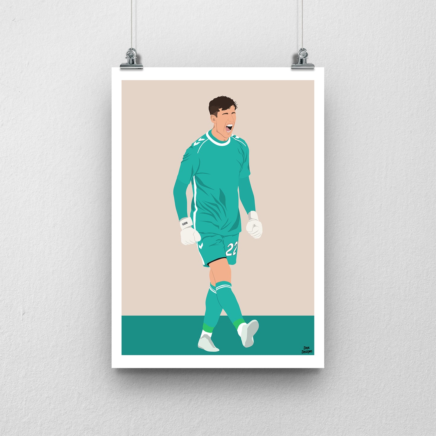 Robin Roefs Sunderland Print – Football Artwork