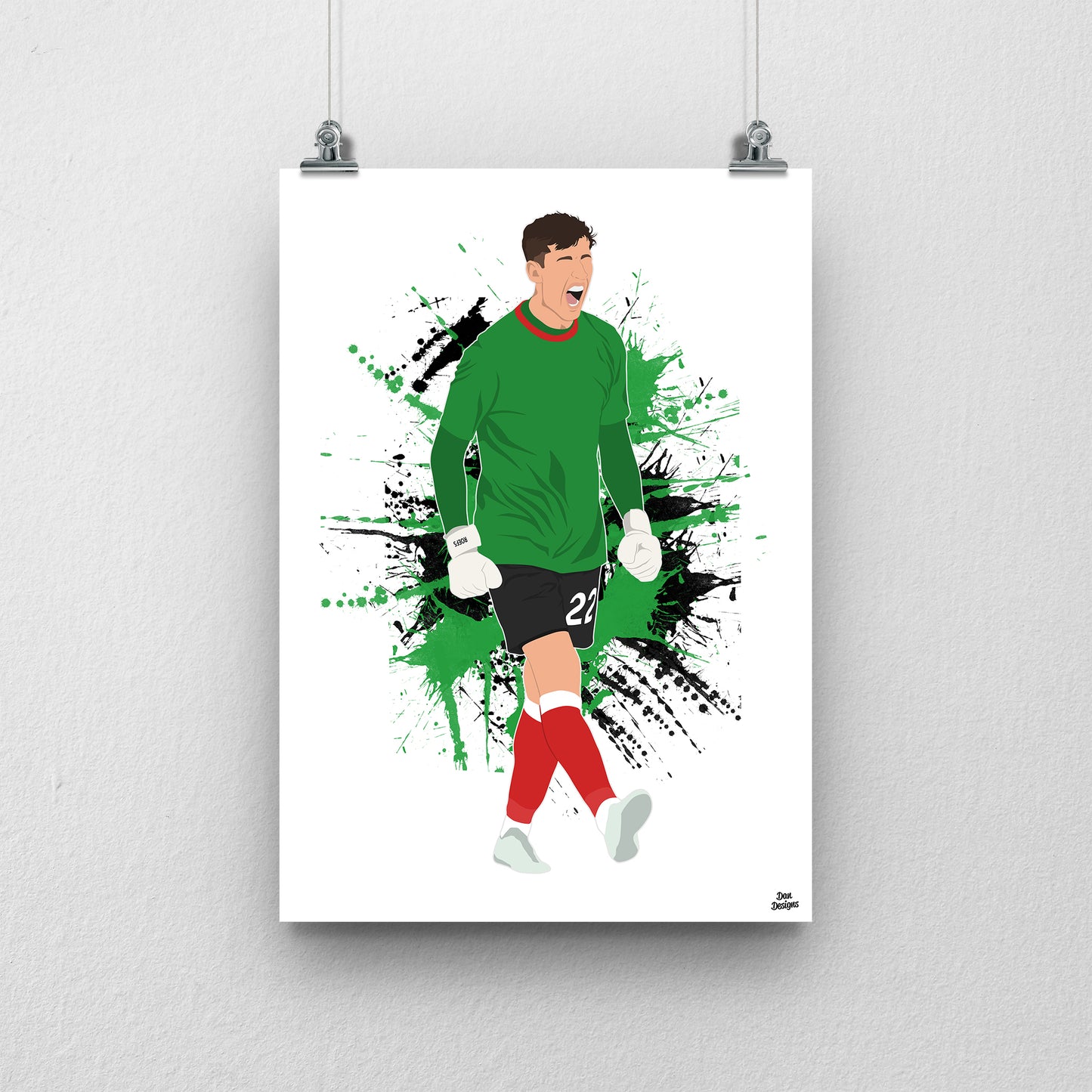 Robin Roefs Sunderland Print – Football Artwork