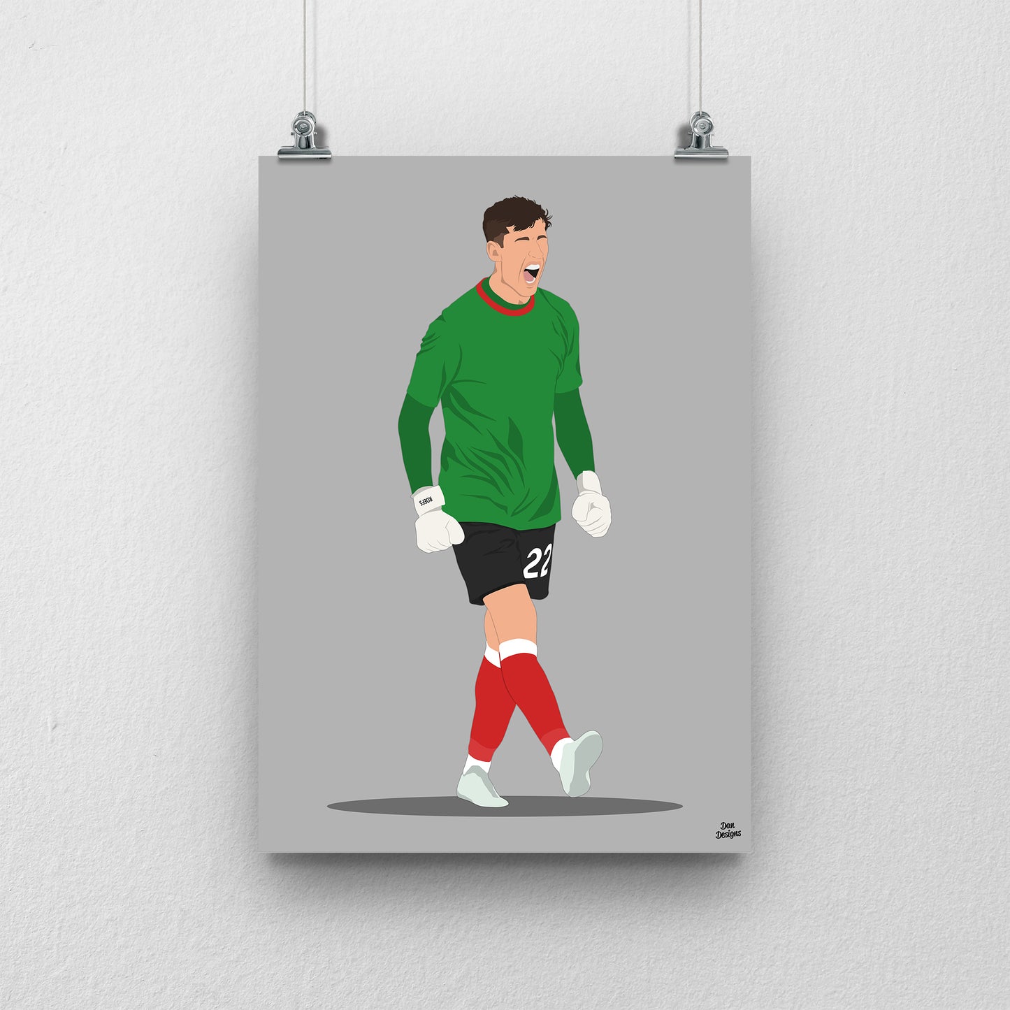 Robin Roefs Sunderland Print – Football Artwork