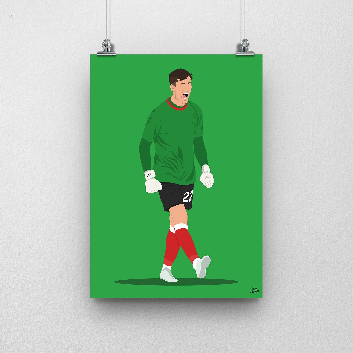 Robin Roefs Sunderland Print – Football Artwork
