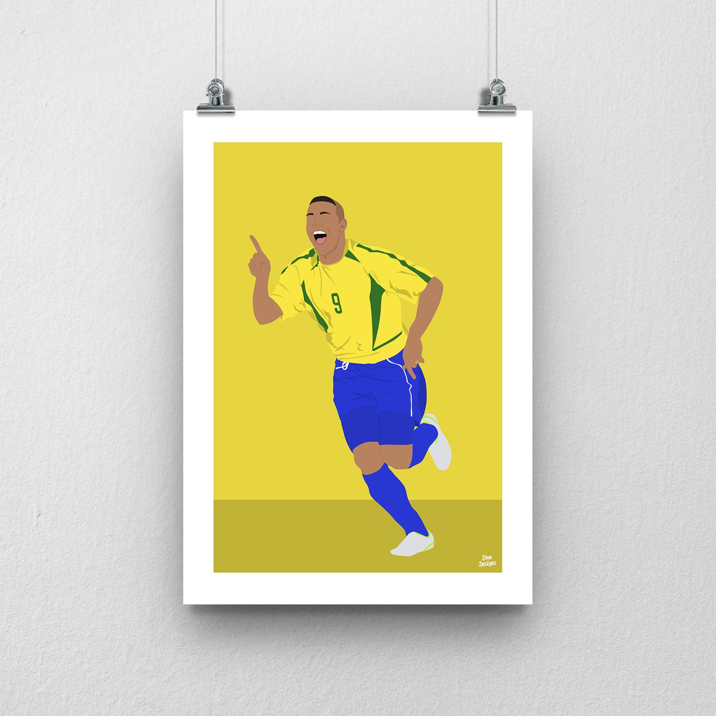 Ronaldo Brazil Print