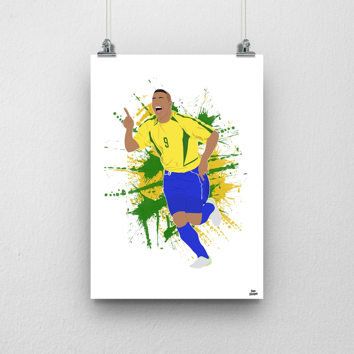 Ronaldo Brazil Print