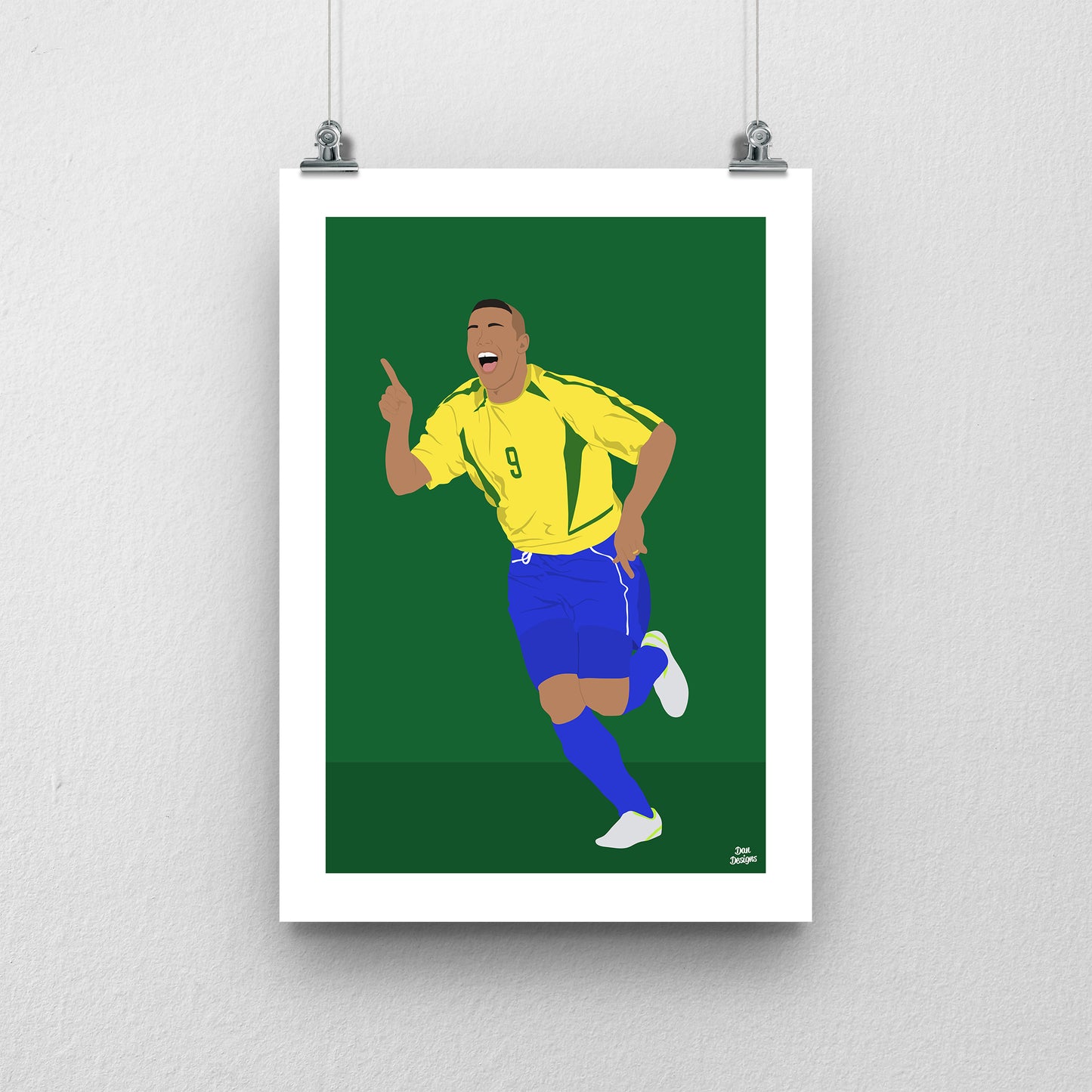 Ronaldo Brazil Print