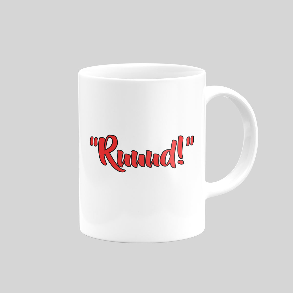 Ruud van Nistelrooy Manchester United mug – reverse design