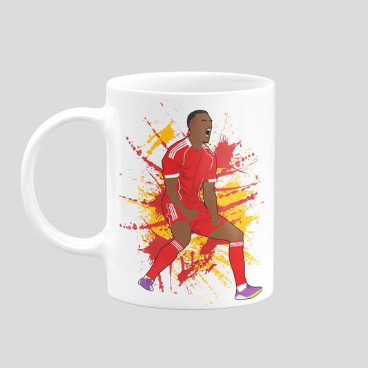 Ryan Gravenberch Liverpool Mug – Football Artwork