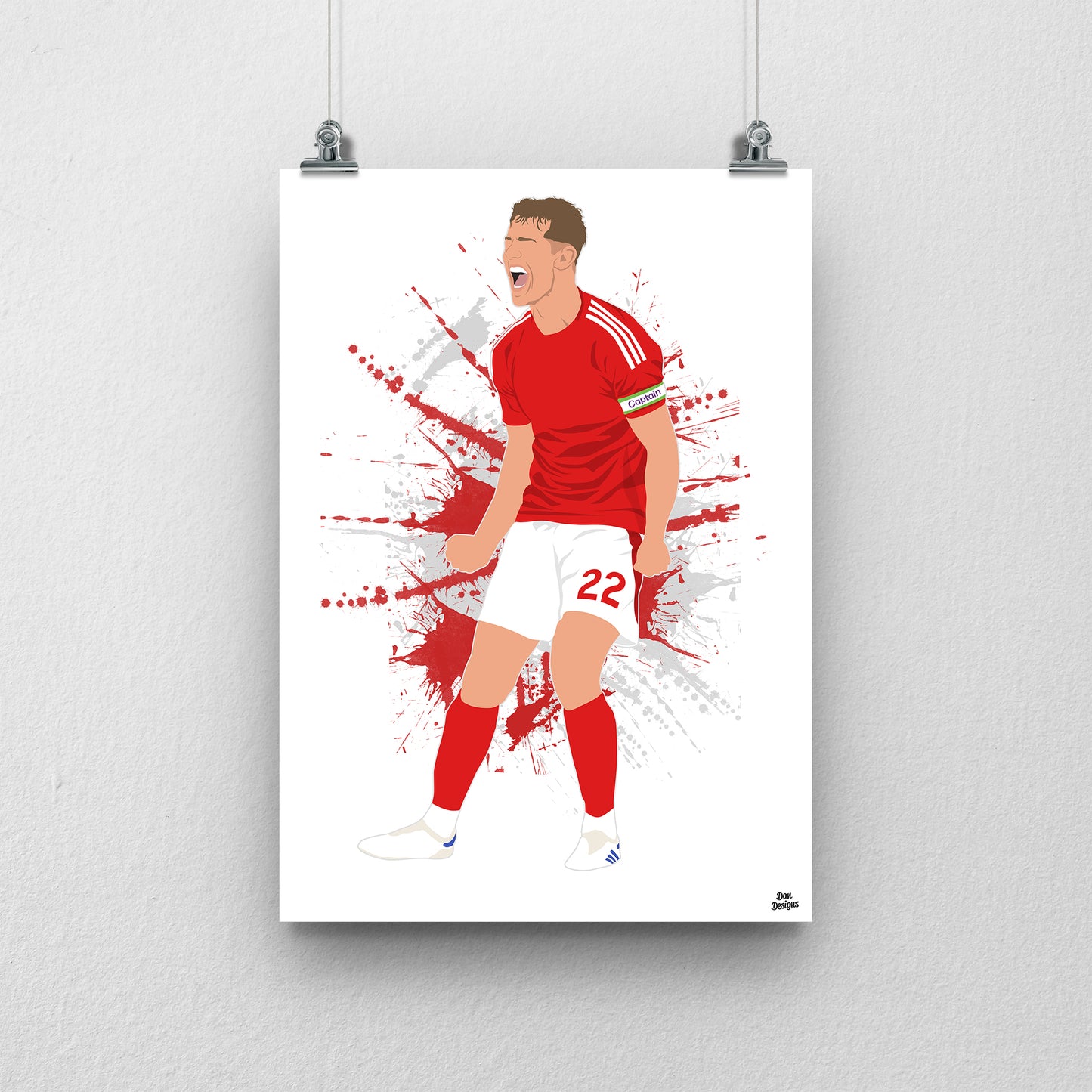 Ryan Yates Nottingham Forest Print – Football Artwork