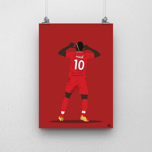 Sadio Mane Print